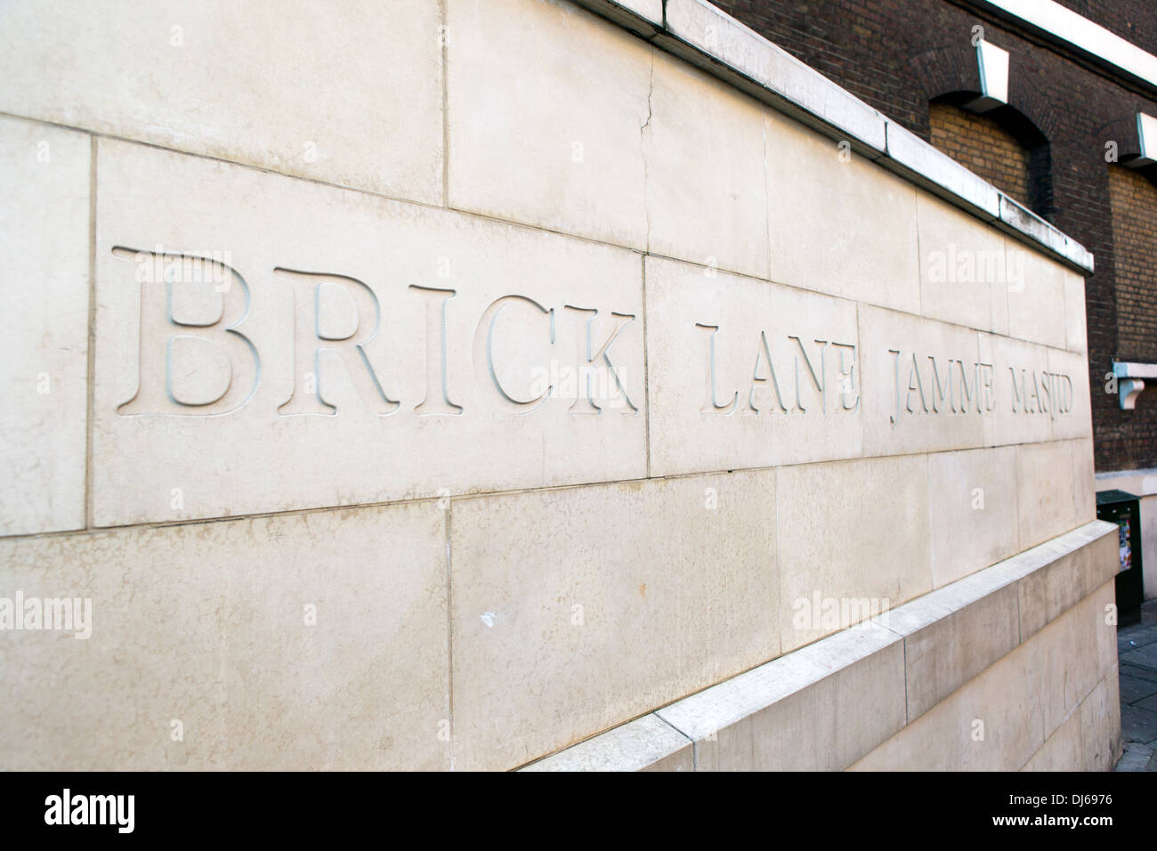 Brick Lane Jamme Masjid mosquée, Tower Hamlets, London, UK, E1 Banque D'Images