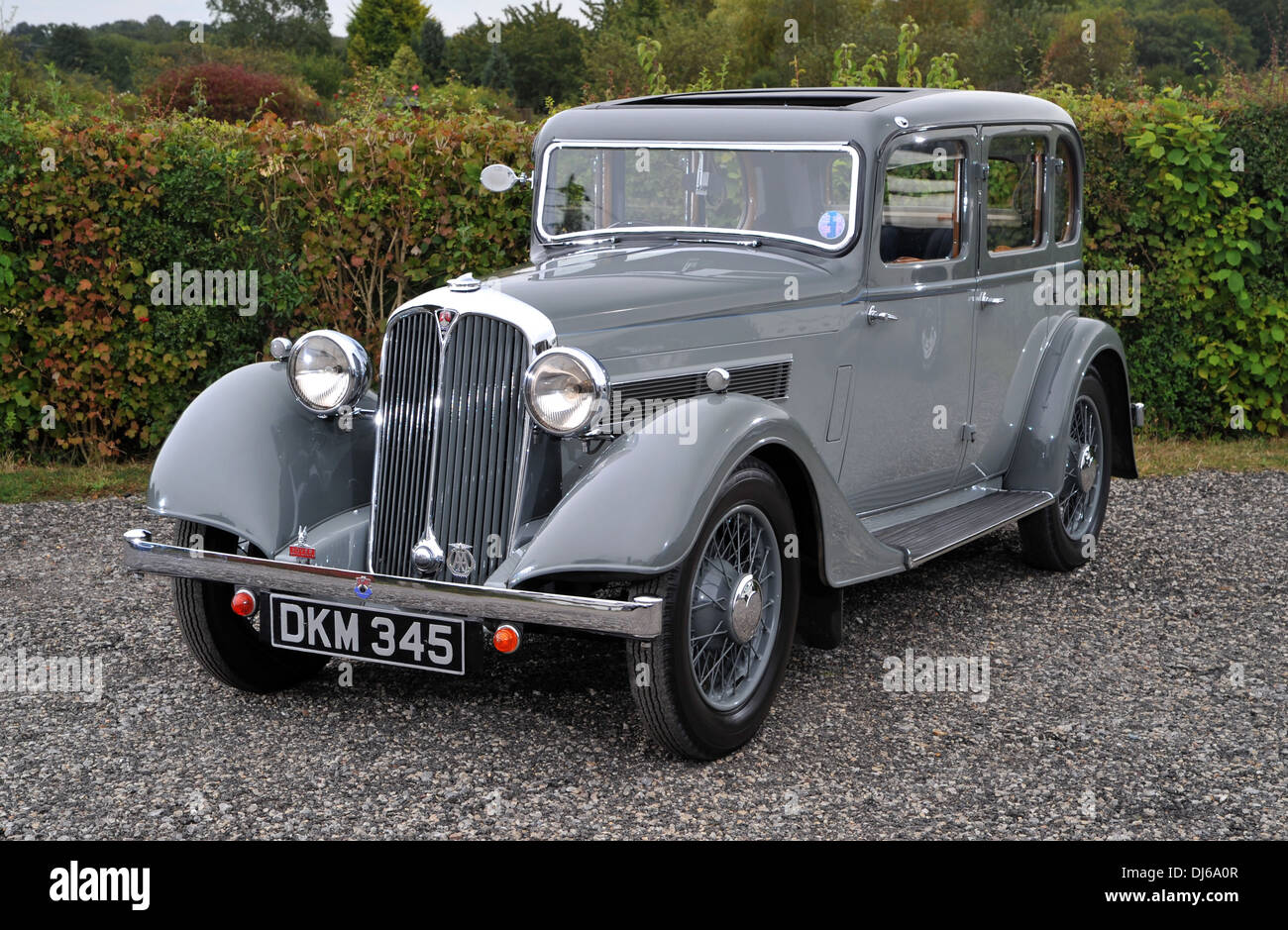 Rover 10 sports tourer, 1930 voiture classique britannique Banque D'Images