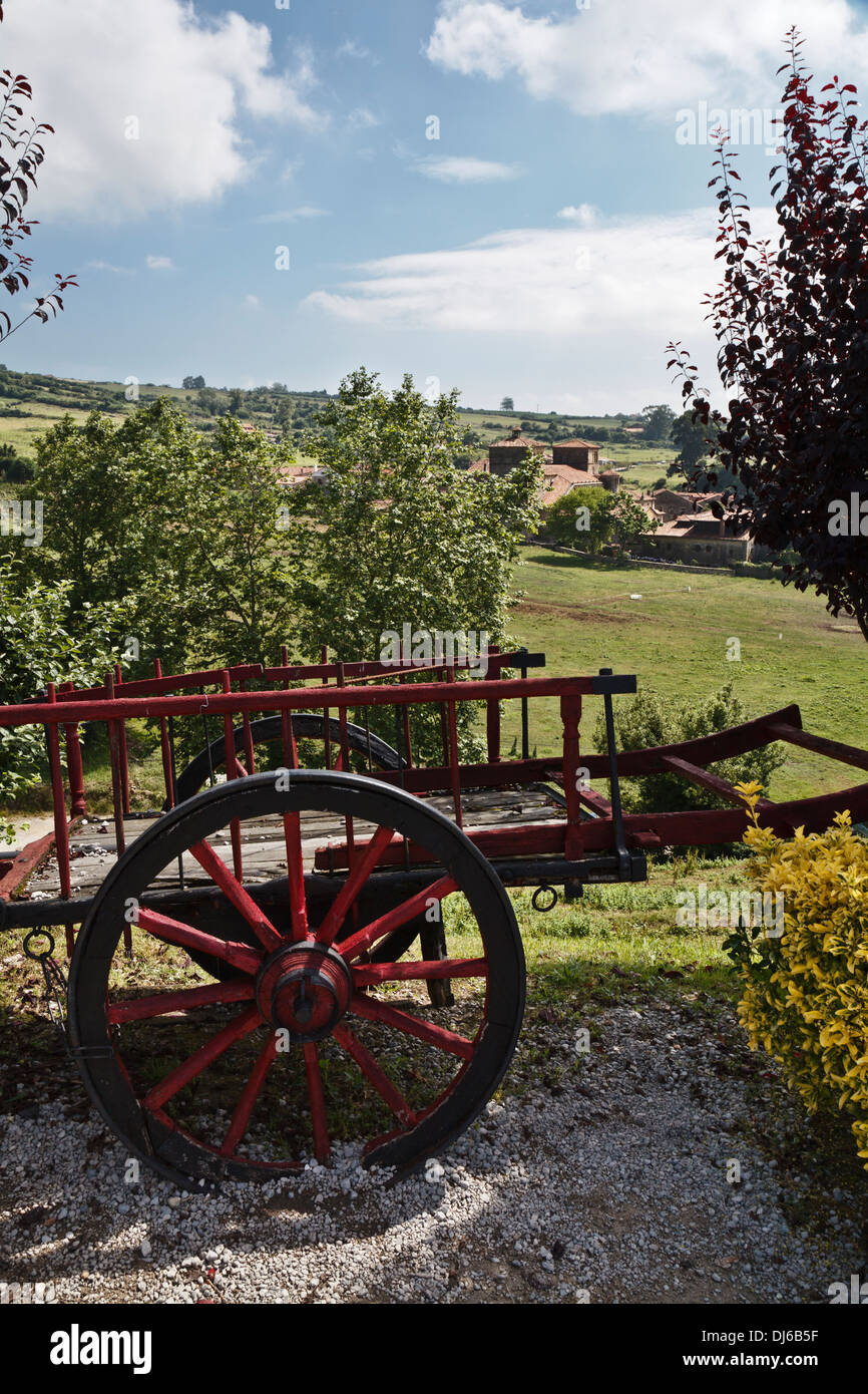 Santillana del Mar, Cantabria, ESPAGNE Banque D'Images