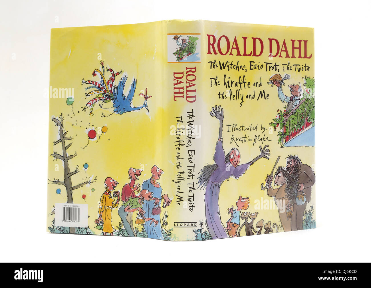 Livre d'histoires de Roald Dahl Illustrations de Quentin Blake Banque D'Images