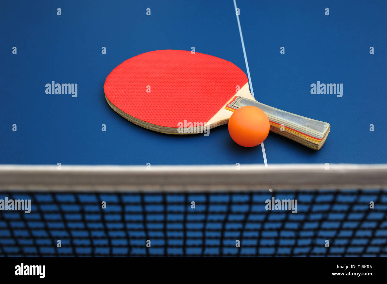 Tennis de table Banque D'Images