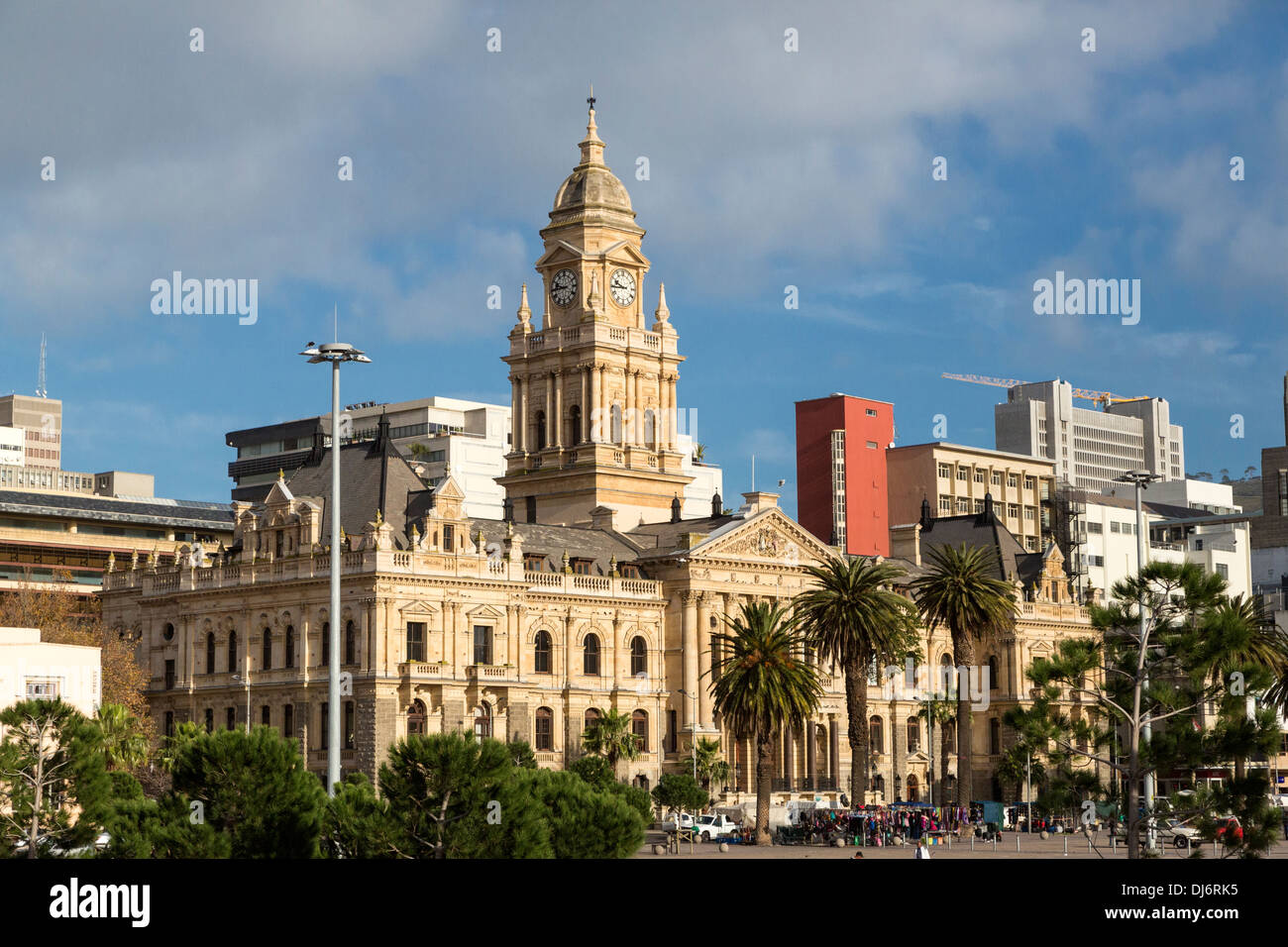 L'Afrique du Sud. Cape Town City Hall, construit en 1905. Banque D'Images