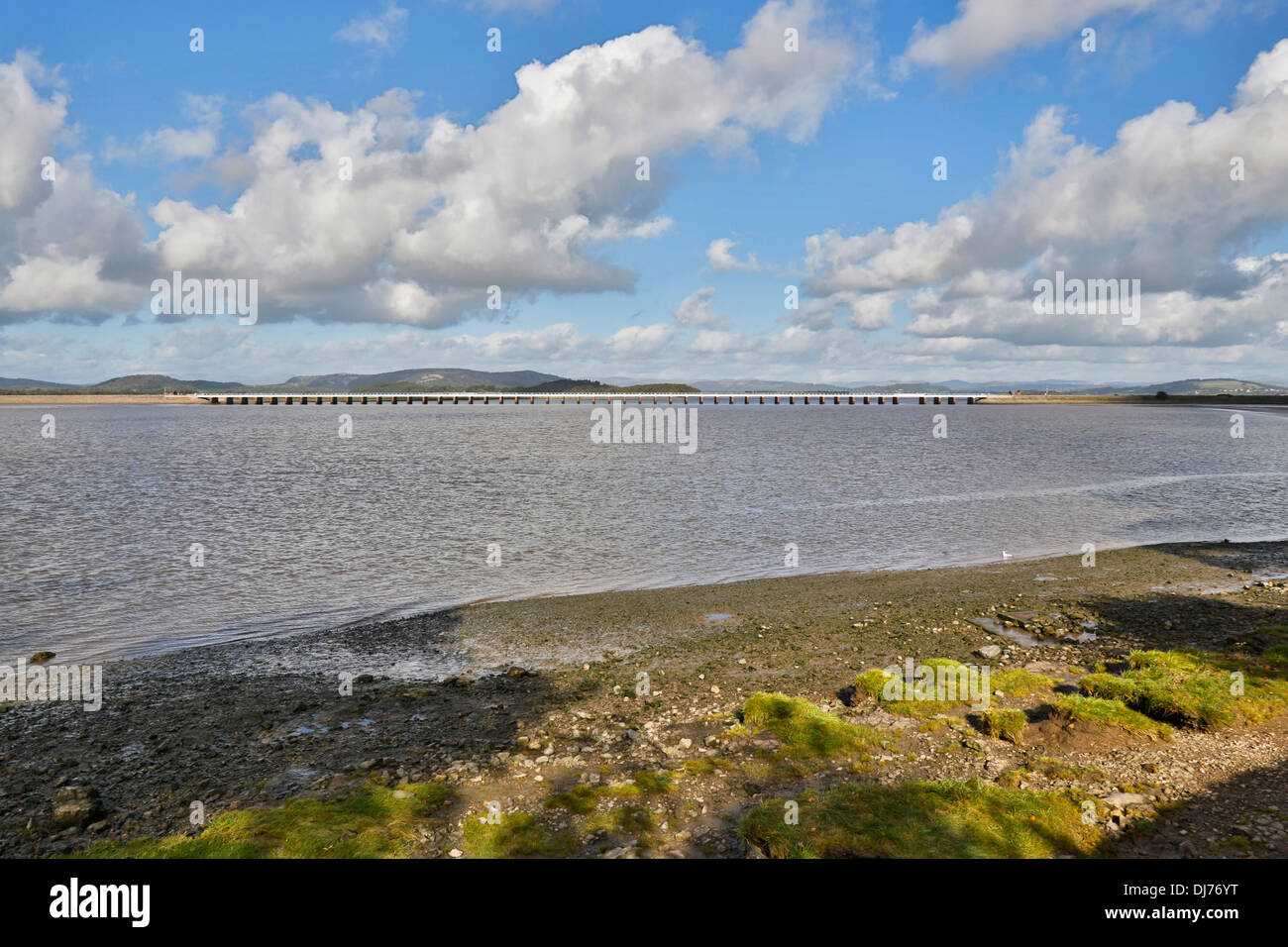 Arnside - Kent - Estuaire - Cumbria UK Banque D'Images