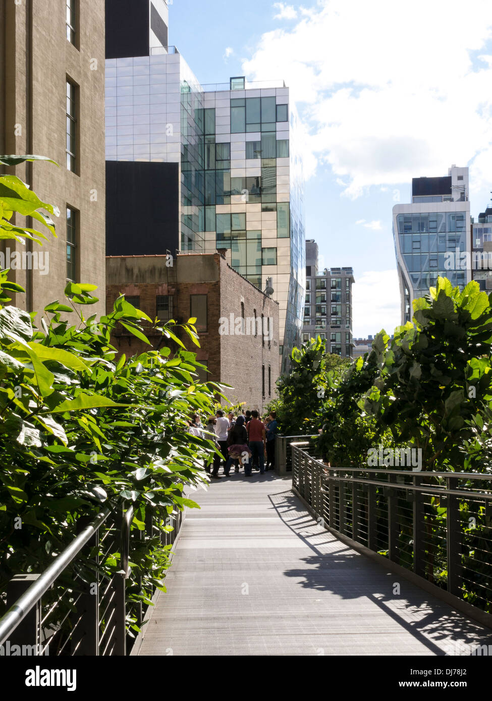 Le parc High Line, NYC Banque D'Images