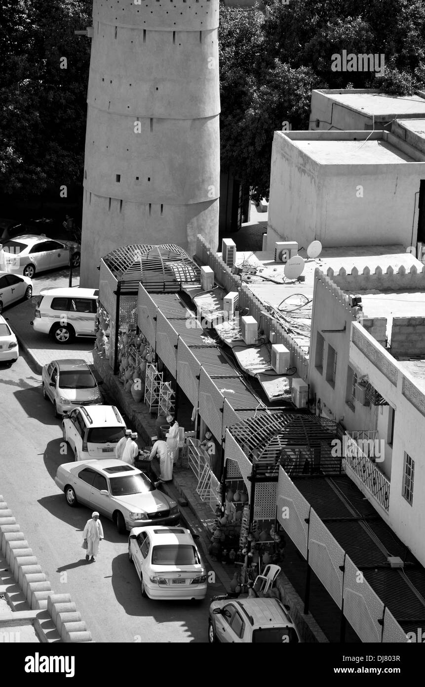 Scène de marché à Nizwa à Muscat Banque D'Images