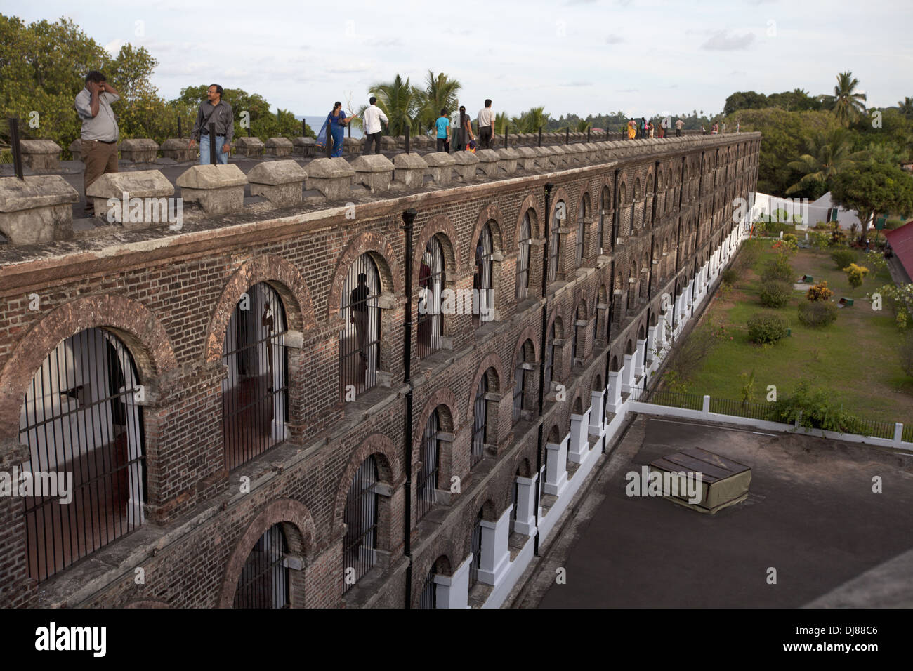 Prison cellulaire, Port Blair, Andaman Islands, Inde Banque D'Images