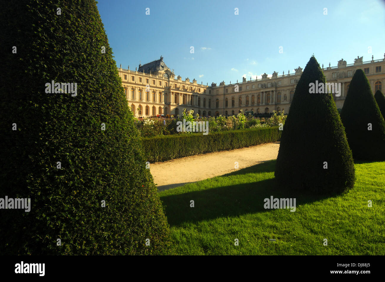 Jardins du Palais de Versailles, Paris, France. Pas de PR Banque D'Images