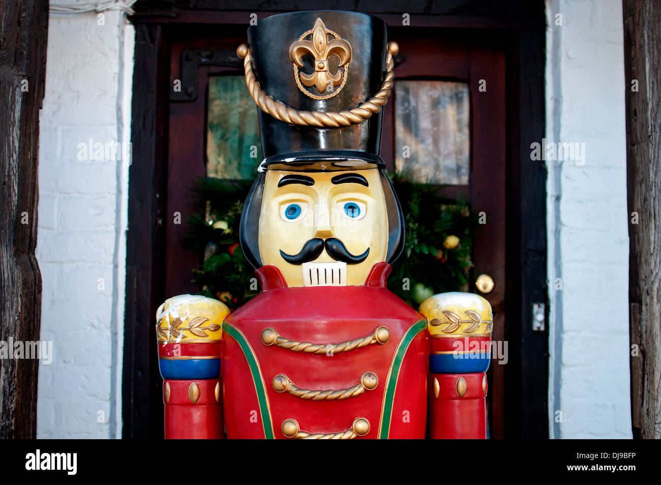 Casse-noix dans Henley Street, Stratford-upon-Avon, Royaume-Uni Banque D'Images