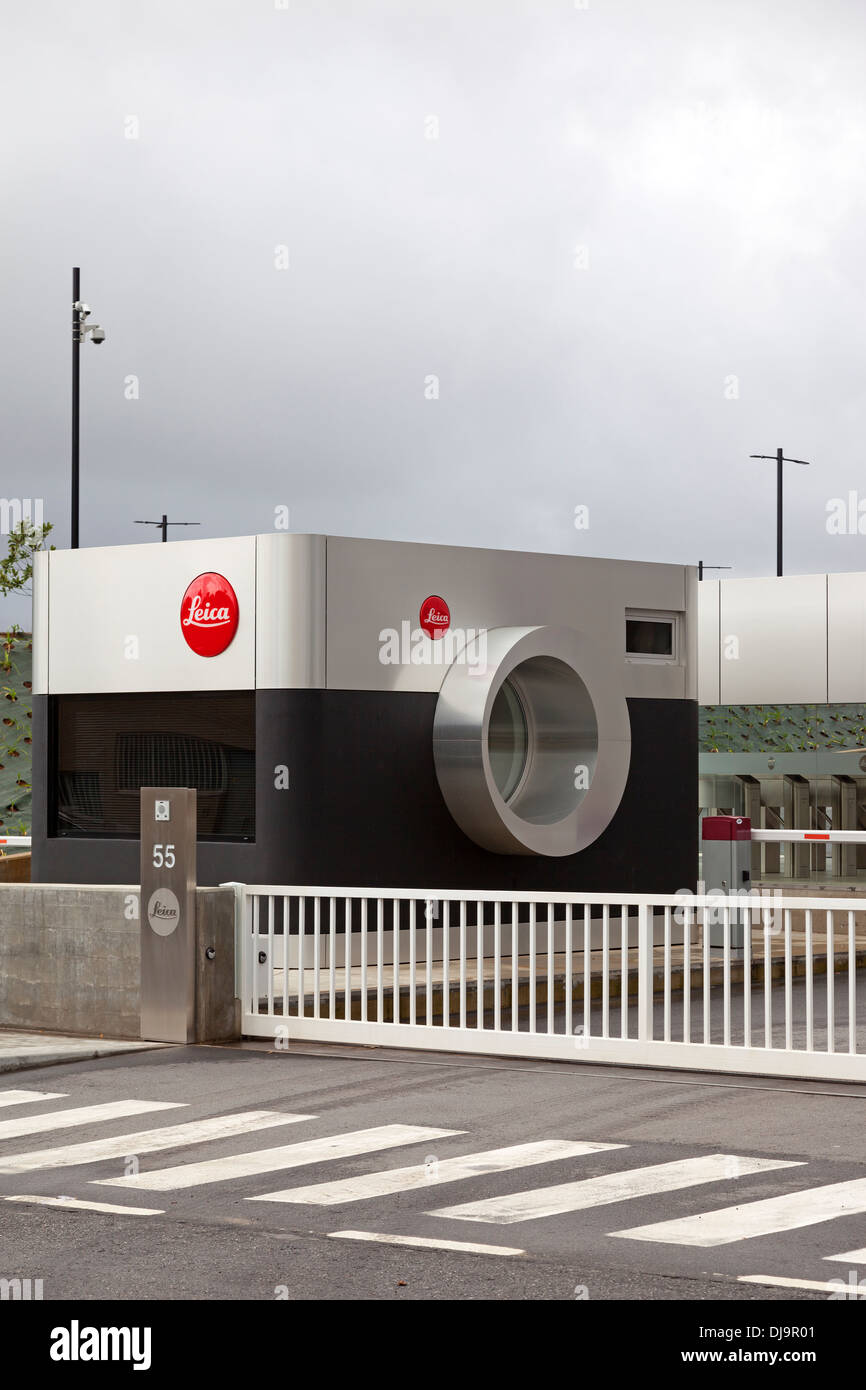 La nouvelle usine Leica à Vila Nova de Famalicão, Portugal. Inauguré en mars 2013, après 40 ans dans le précédent. Banque D'Images