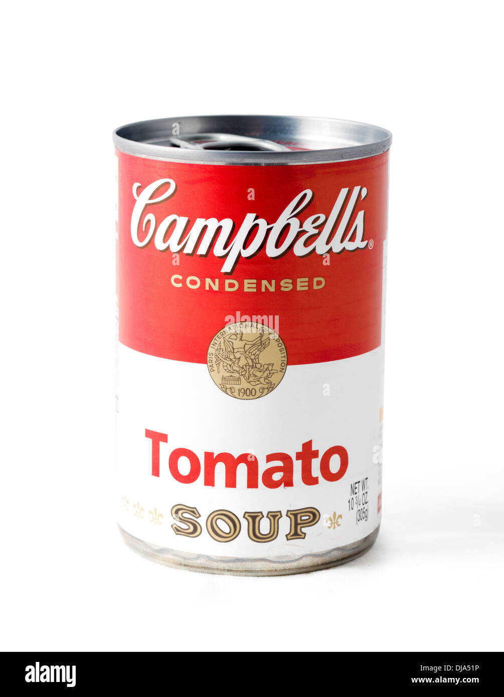 Peut de Campbell's Condensed Soupe aux tomates, USA Banque D'Images
