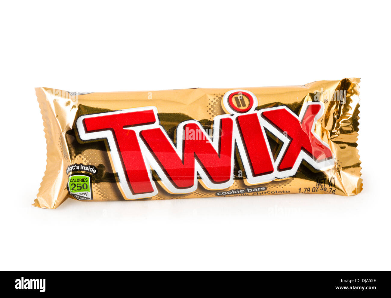 Bar de Twix bonbons au chocolat, USA Banque D'Images