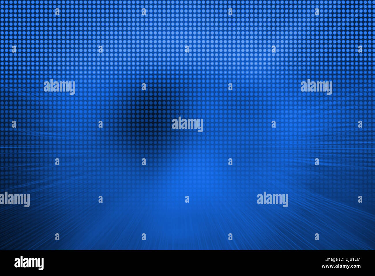 Blue dotted background Banque D'Images