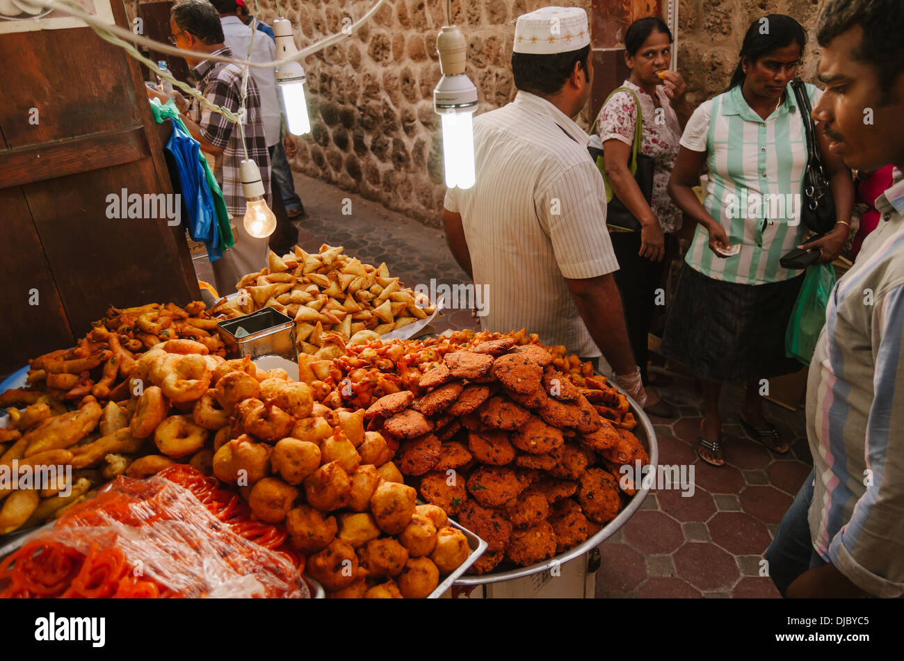 Street food market dubai Banque de photographies et d’images à haute