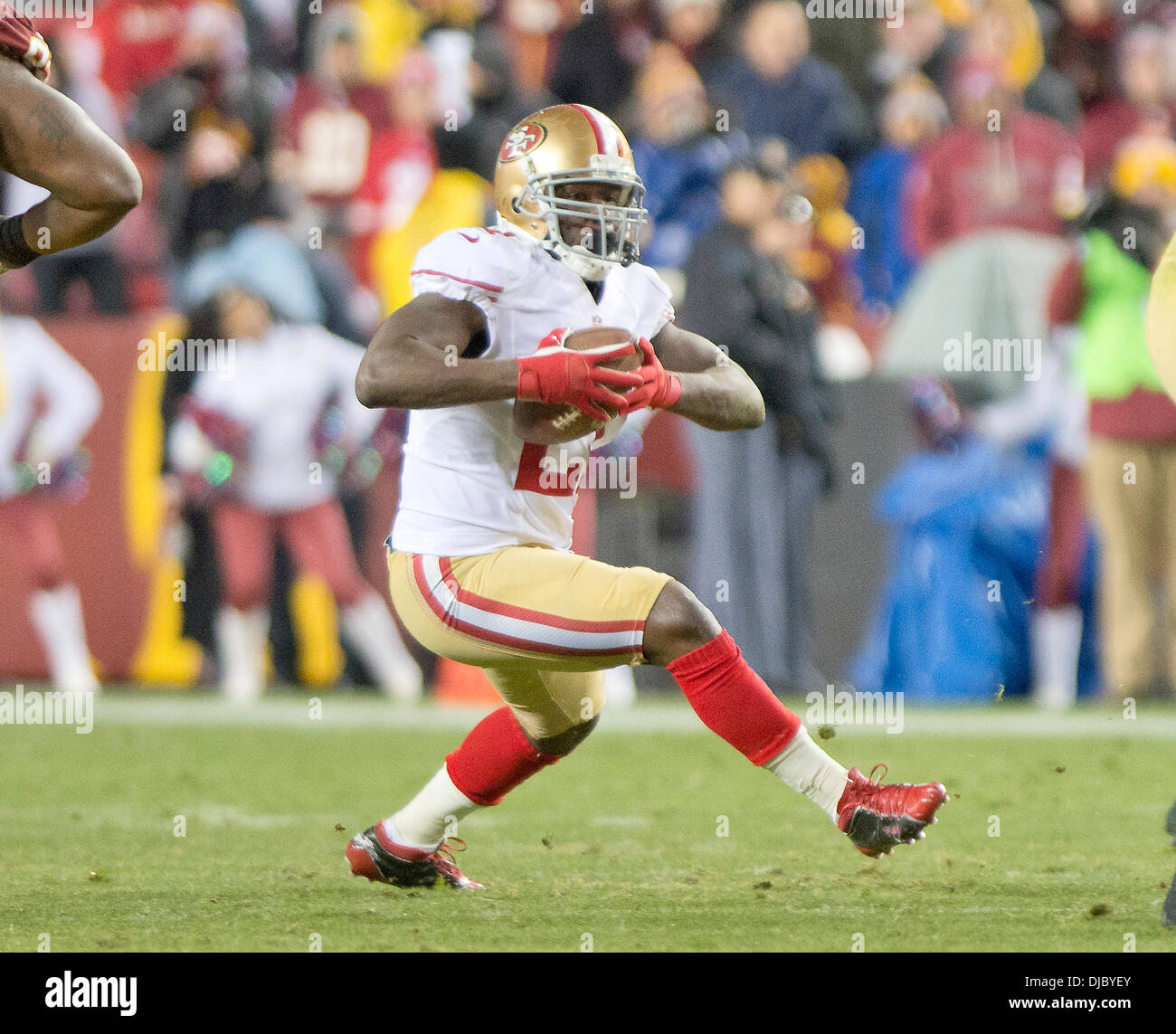 San Francisco 49ers running back Trenton Cannon (49) and San Francisco 49ers  outside linebacker Azeez Al-Shaair (51) celebrate during the first quarte  Stock Photo - Alamy