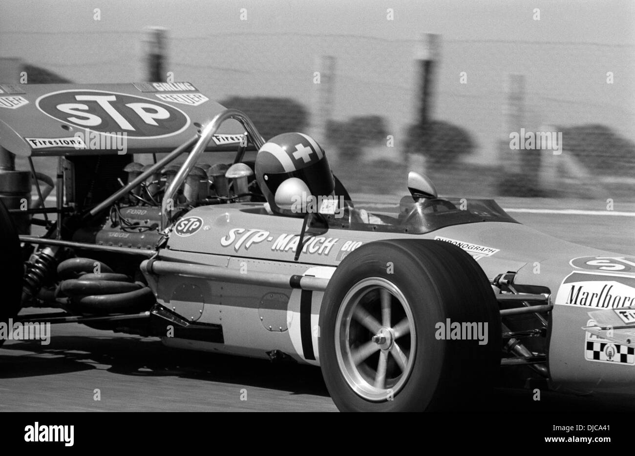 Jo Siffert dans une marche 701 au cours de la pratique de l'espagnol GP, Jarama, Espagne 19 avril 1970. Banque D'Images
