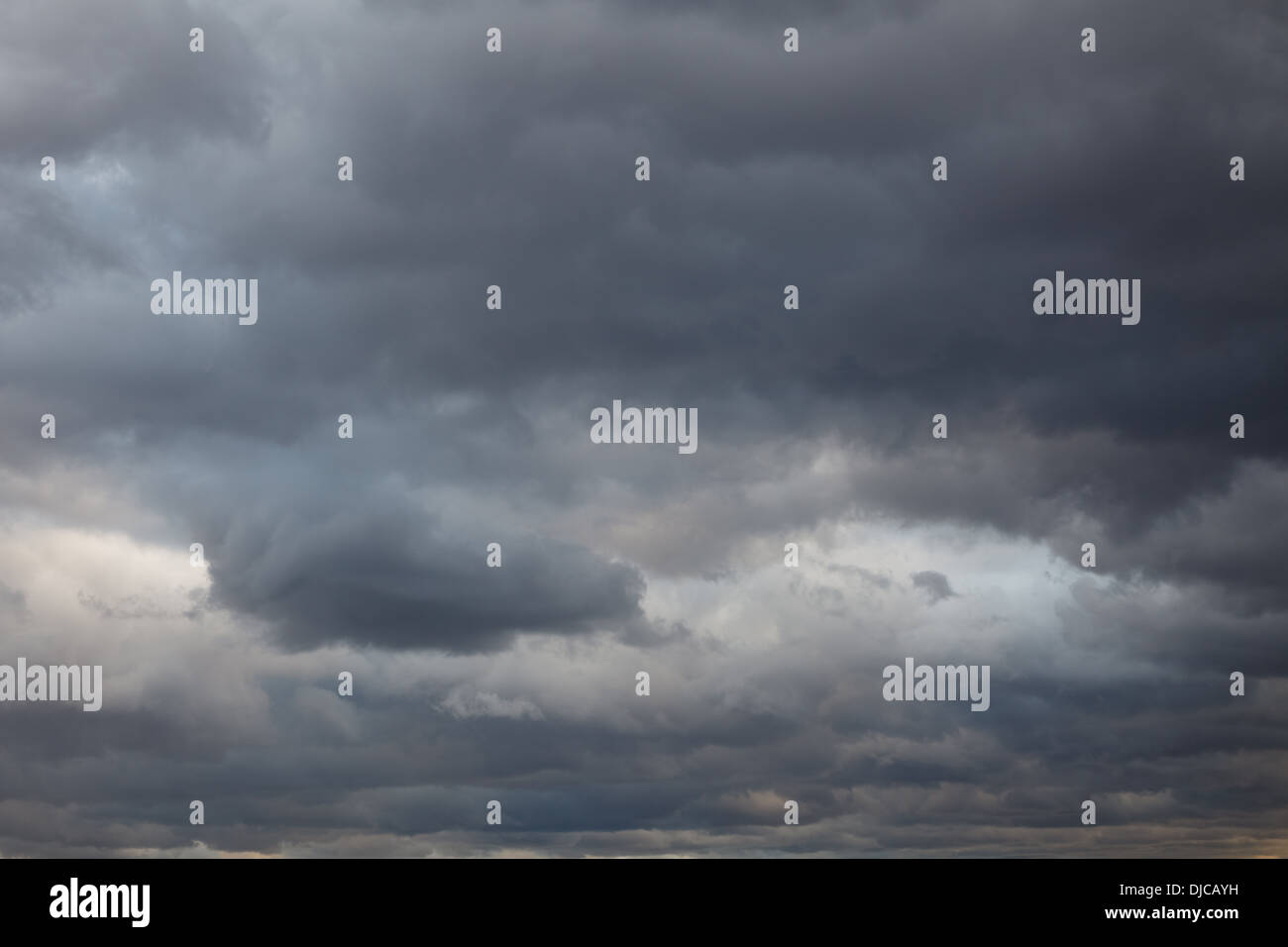 Contexte naturel : ciel d'orage Banque D'Images