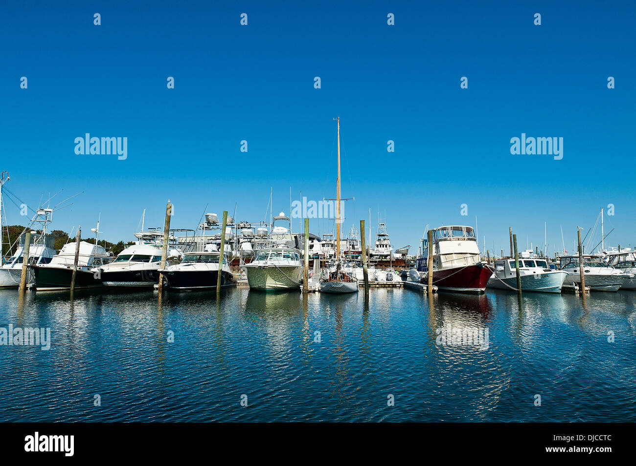 Sesuit Harbor, Dennis, Cape Cod, Massachusetts, États-Unis. Banque D'Images