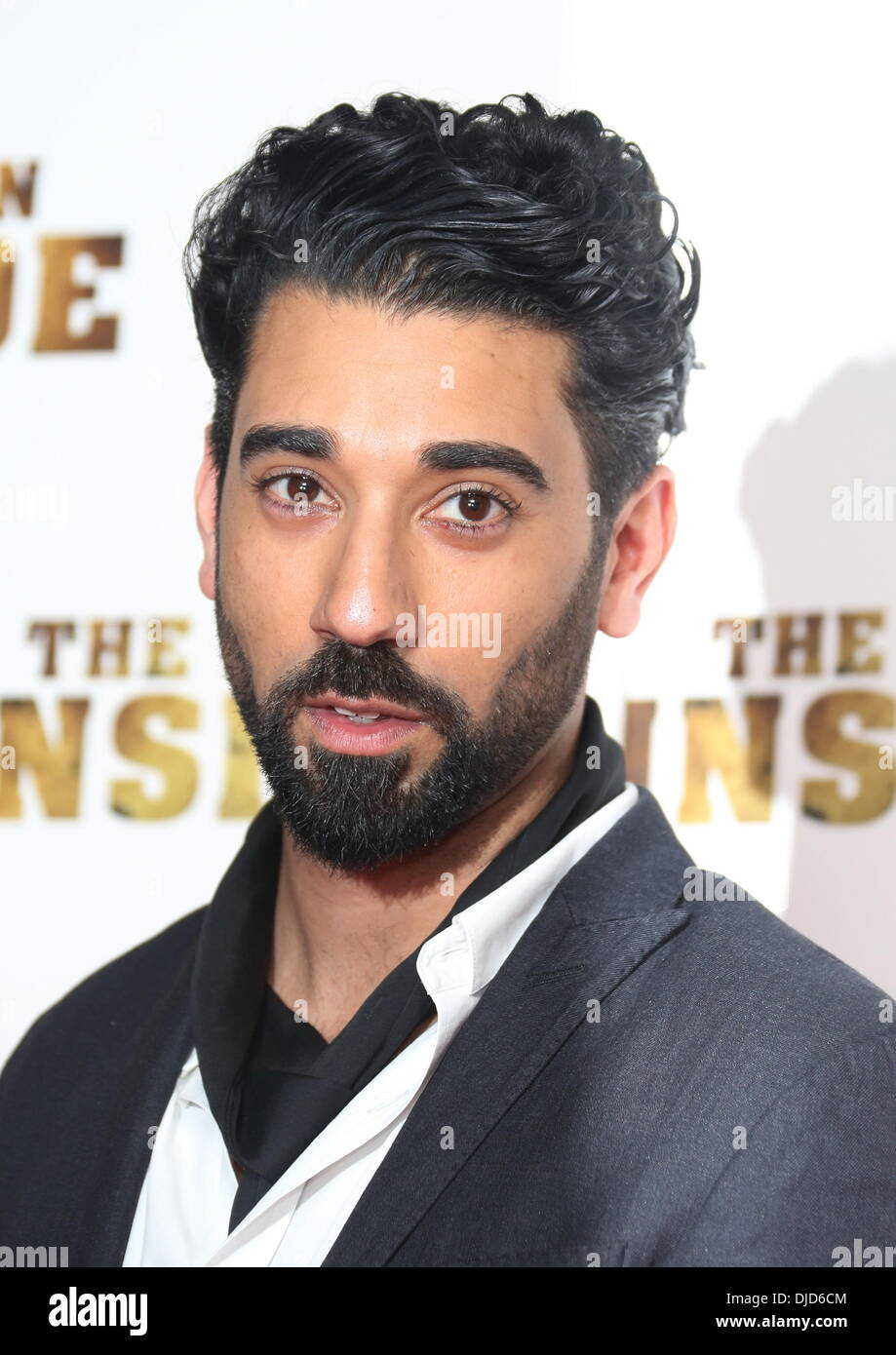 Ray Panthaki UK première de l'homme à l'intérieur d'arrivées - Londres, Angleterre - 24.07.12 Banque D'Images