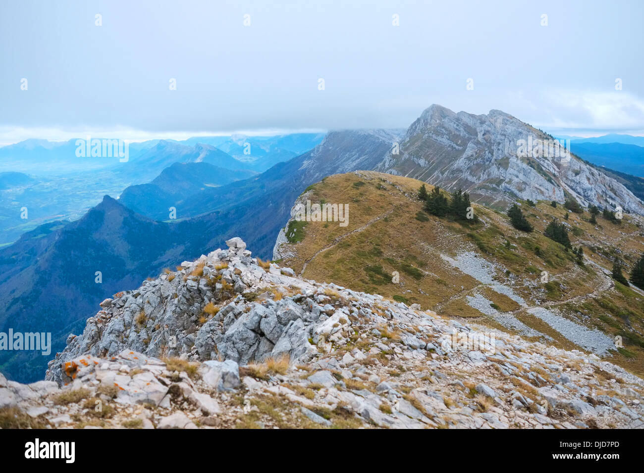 Pic St Michel dans le Vercors, Grenoble, France Banque D'Images