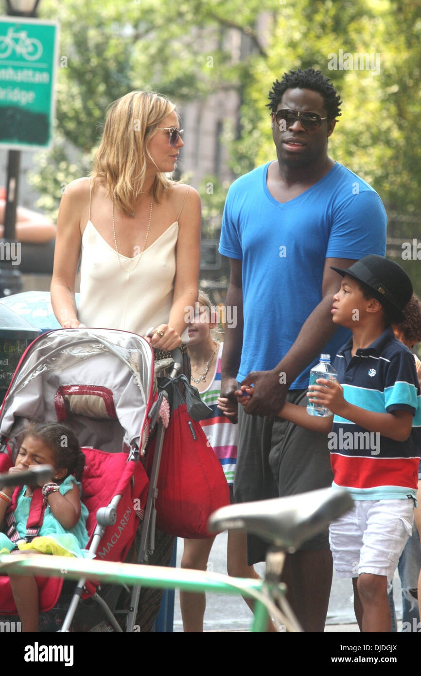 Heidi Klum, Lou Sulola Samuel, Samuel Henry, le frère de joint d'Heidi