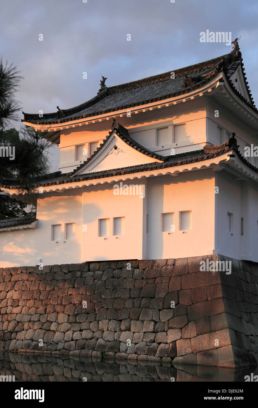 Le Japon, Kyoto, Château de Nijō, Banque D'Images