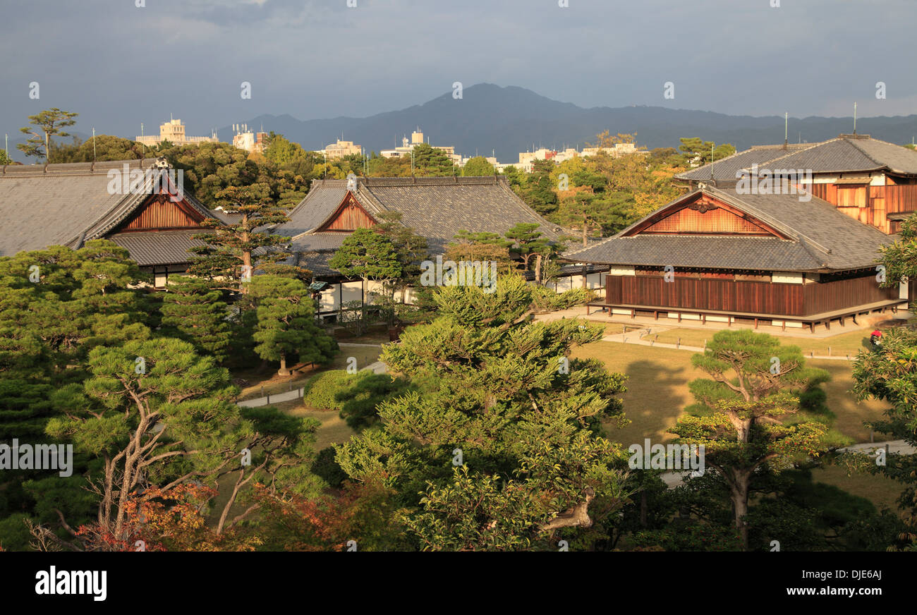 Le Japon, Kyoto, Château de Nijō, Banque D'Images