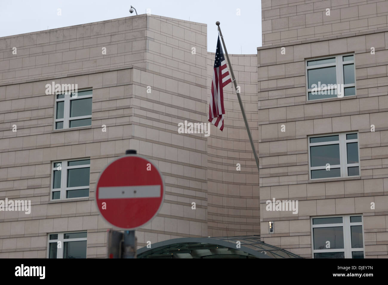 Ambassade des États-Unis à Berlin. Banque D'Images