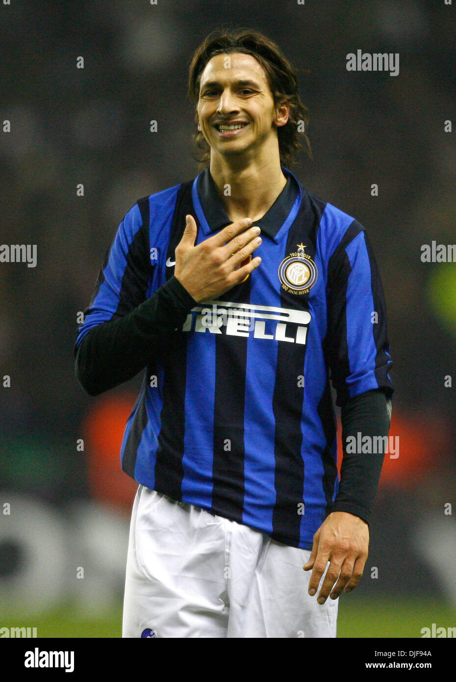 Zlatan Ibrahimovic de l'Inter Milan (crédit Image : © Photographe/Cal Sport Media) Banque D'Images Zlatan Ibrahimovic de l'Inter Milan (crédit Image : © Photographe/Cal Sport Media) Banque D'Images