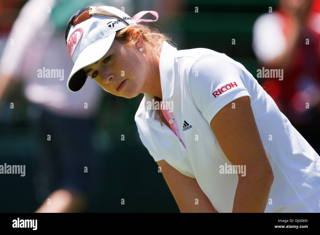 30 juin 2010 - Sylvania, Ohio, USA - 30 juin 2010 : Paula Creamer au cours de l'événement d'Owens-Illinois Celebrity Pro-Am le Jamie Farr Owens Corning Classic présenté par Kroger aux Highland Meadows Golf Club à Sylvania (Ohio). Crédit obligatoire . : Scott W. Grau / Southcreek Global (Image Crédit : © Southcreek/ZUMApress.com) mondial Banque D'Images