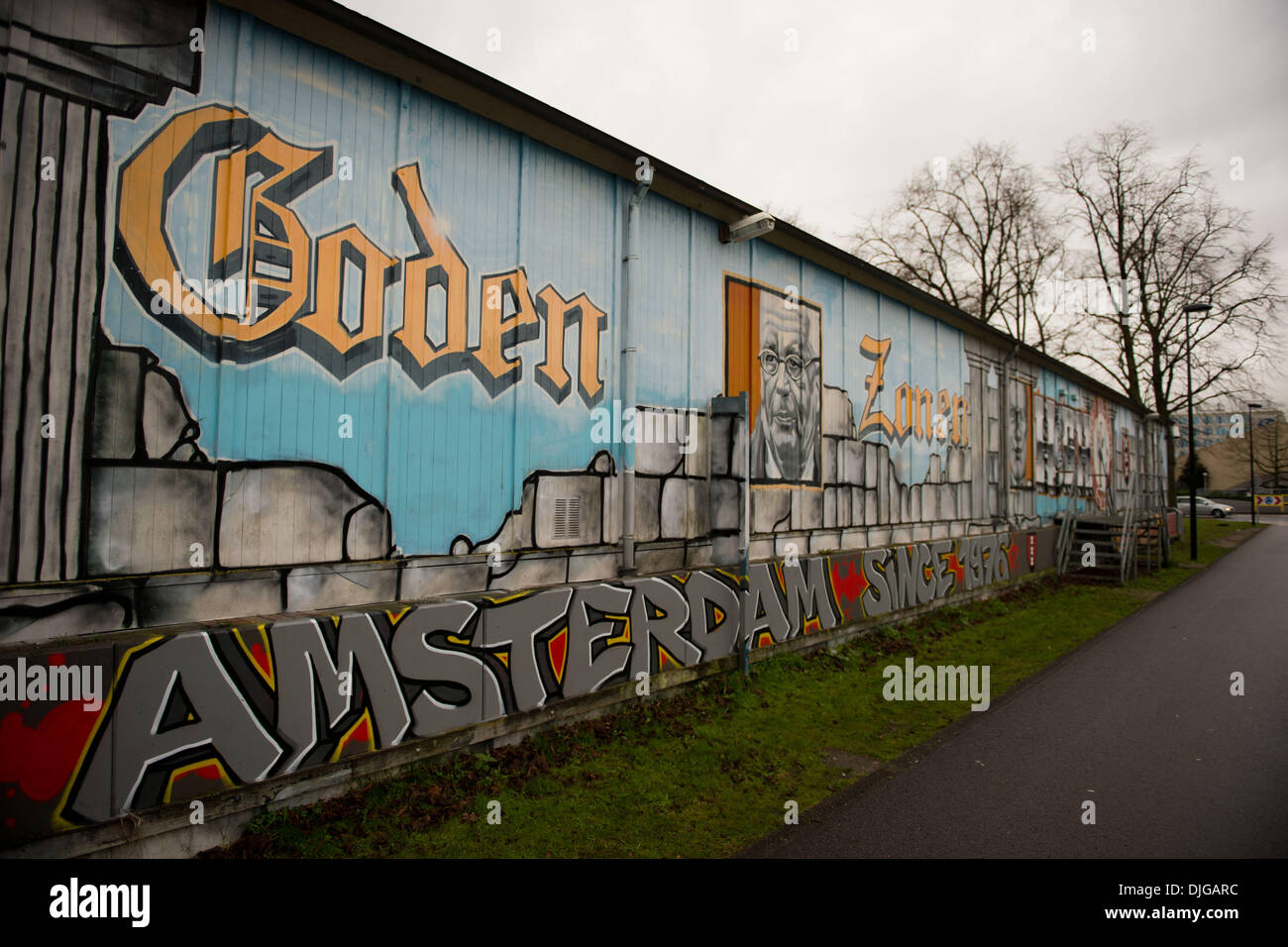 Vue générale, le 26 novembre 2013 - Football : Football / Ligue des Champions Groupe H match entre Ajax 2-1 FC Barcelone à Amsterdam ArenA à Amsterdam, Pays-Bas. (Photo par Enrico Calderoni/AFLO SPORT) Banque D'Images