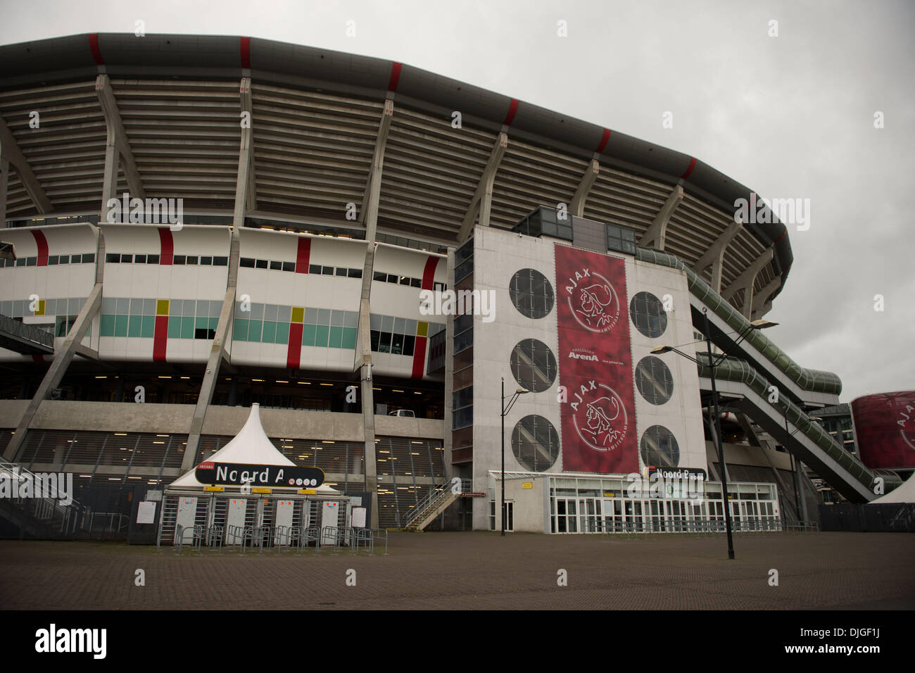 Vue générale, le 26 novembre 2013 - Football : Football / Ligue des Champions Groupe H match entre Ajax 2-1 FC Barcelone à Amsterdam ArenA à Amsterdam, Pays-Bas. (Photo par Enrico Calderoni/AFLO SPORT) Banque D'Images