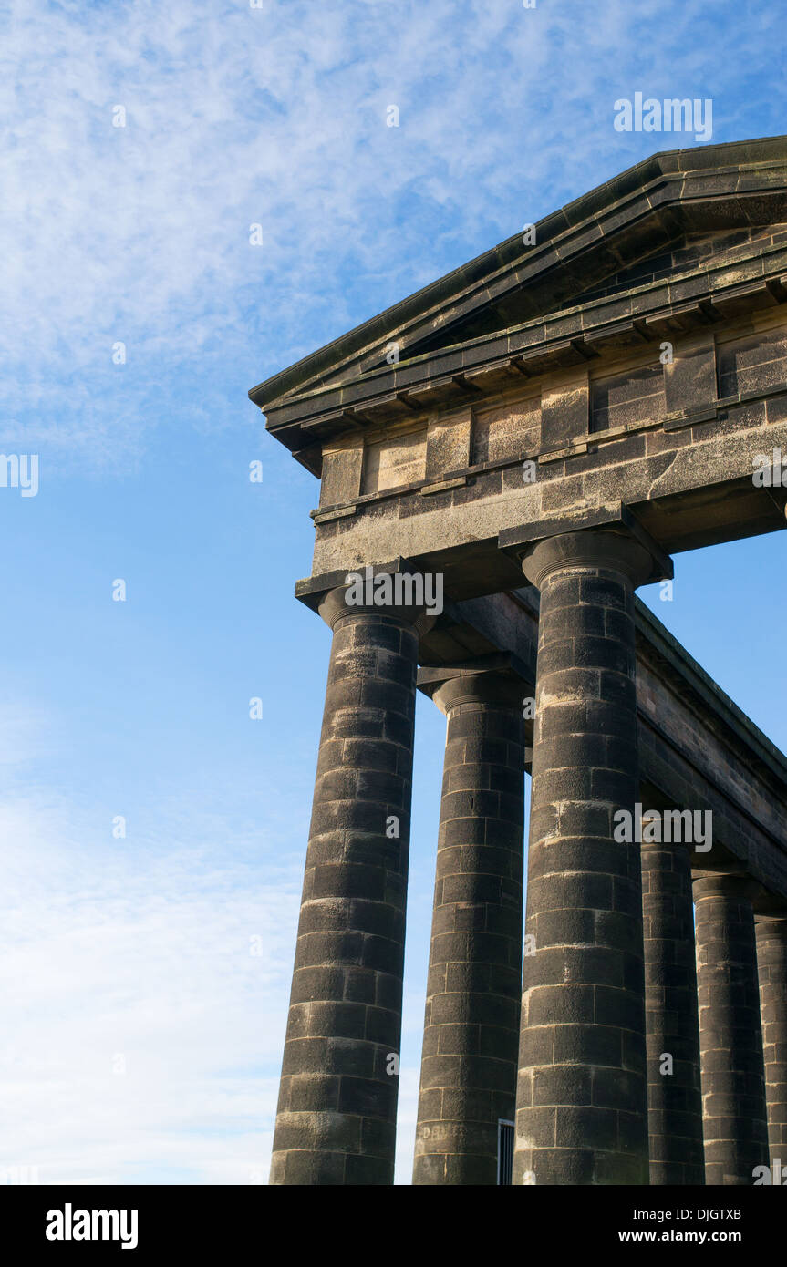 Détail ou abstract view Penshaw Monument , North East England, UK Banque D'Images