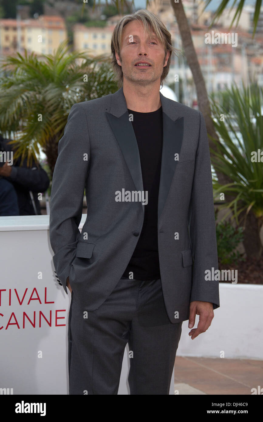 Mads Mikkelsen 'La chasse' photocall au cours de 65e Festival du Film de Cannes Cannes France - 20.05.12 Banque D'Images