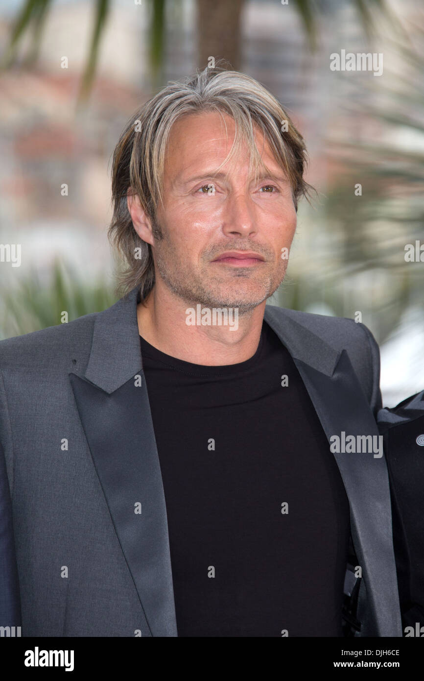 Mads Mikkelsen 'La chasse' photocall au cours de 65e Festival du Film de Cannes Cannes France - 20.05.12 Banque D'Images