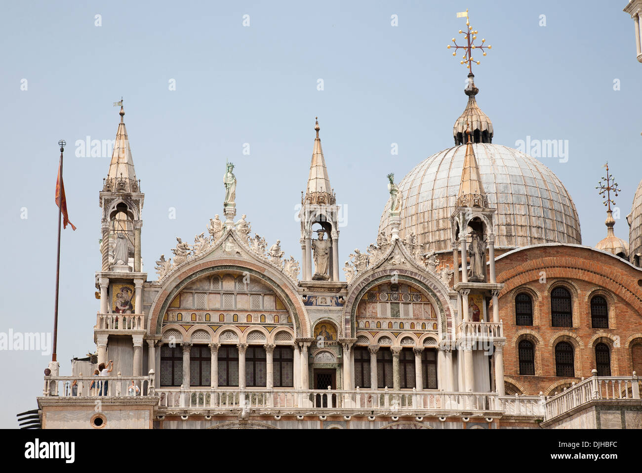 Basilique de San Marco, Venice, Veneto, Italy, Europe Banque D'Images