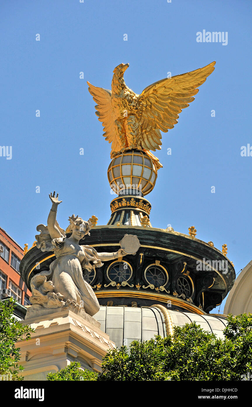 Théâtre Municipal de Rio de Janeiro Brésil Amérique du Sud Banque D'Images