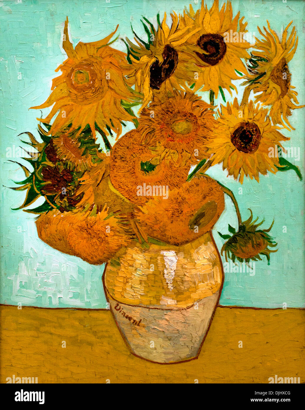 Tournesols 1888 Vincent van Gogh 1853-1890 Pays-Bas Néerlandais Banque D'Images