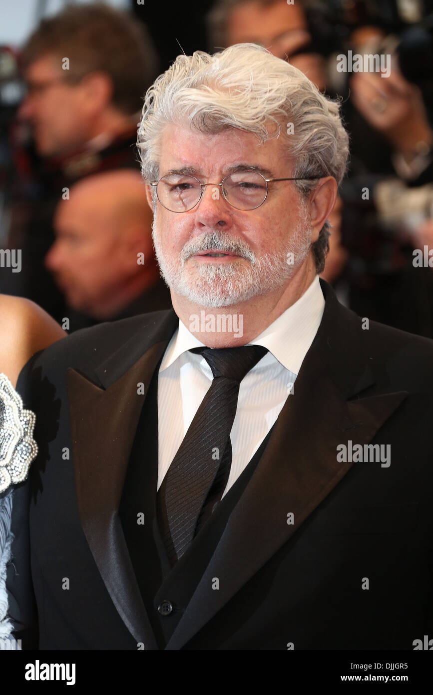 Réalisateur George Lucas 'Cosmopolis' premiere pendant 65e Festival du Film de Cannes Cannes France - 25.05.12 Banque D'Images