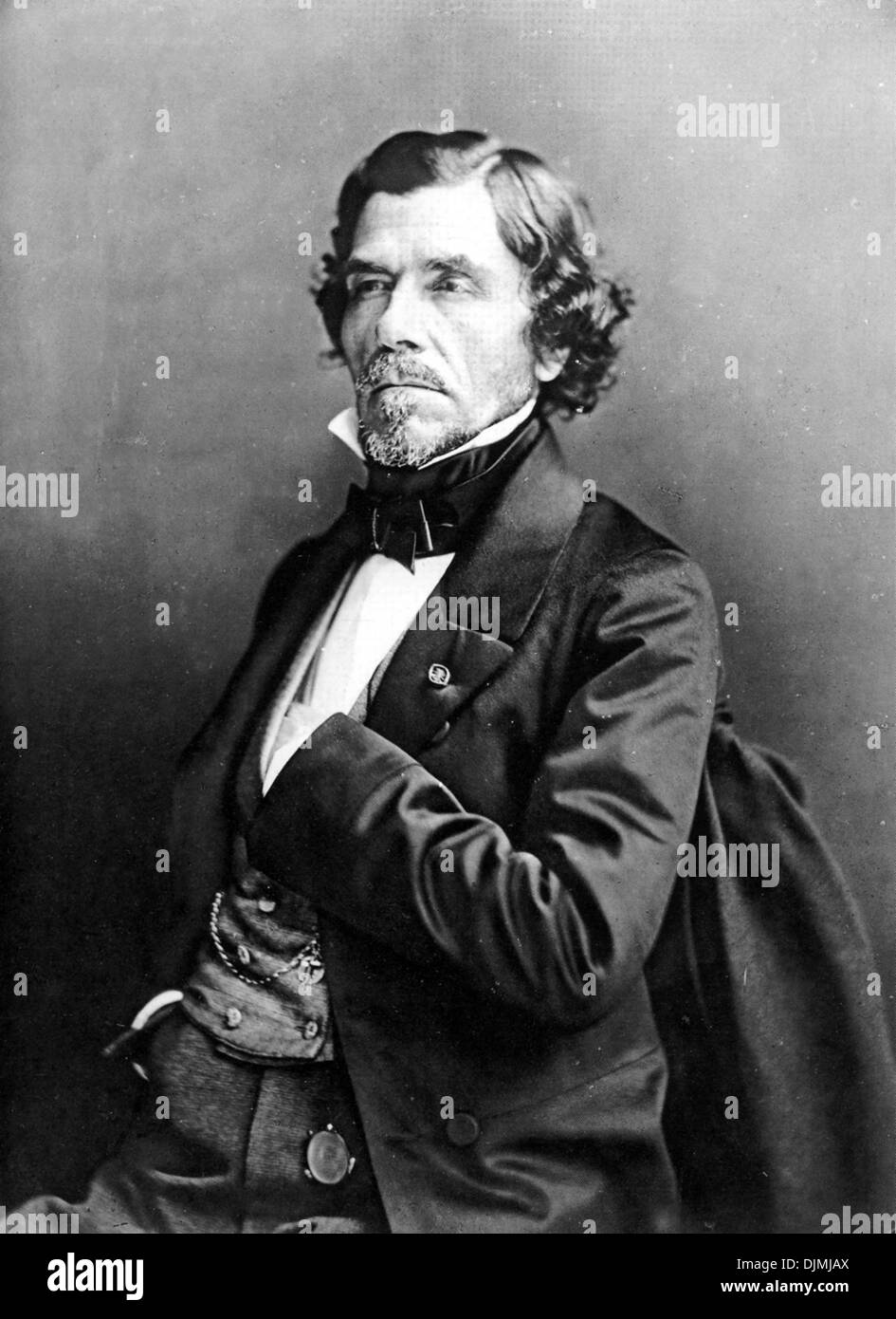 Eugène Delacroix, Ferdinand Victor Eugène Delacroix, artiste français Banque D'Images