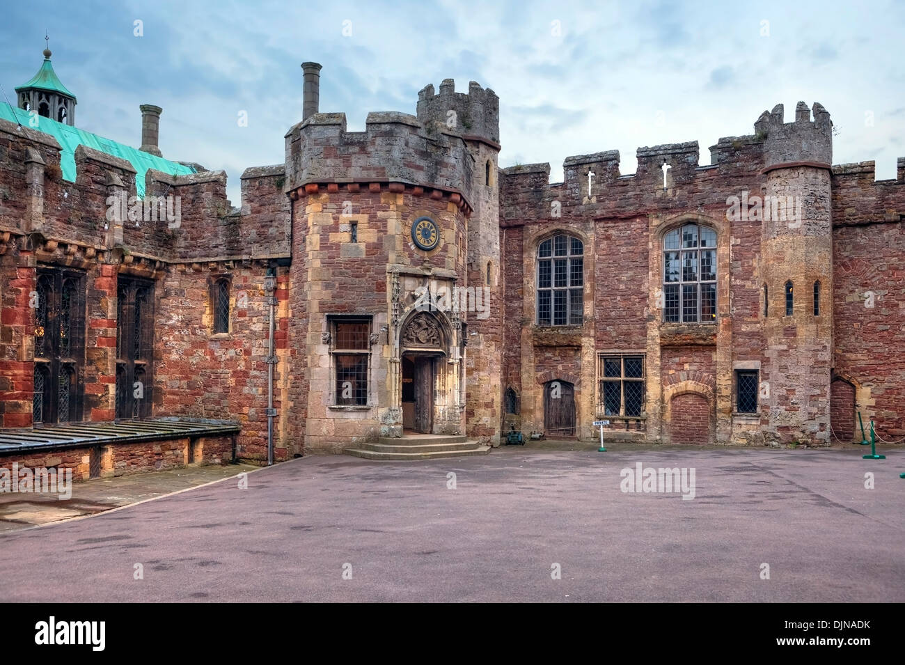 Château de Berkeley, Gloucestershire, Angleterre, Royaume-Uni Banque D'Images