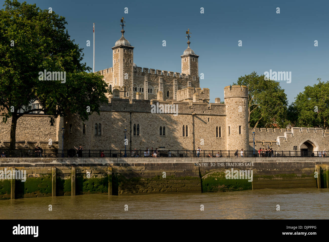 Tour de Londres de la Tamise Banque D'Images