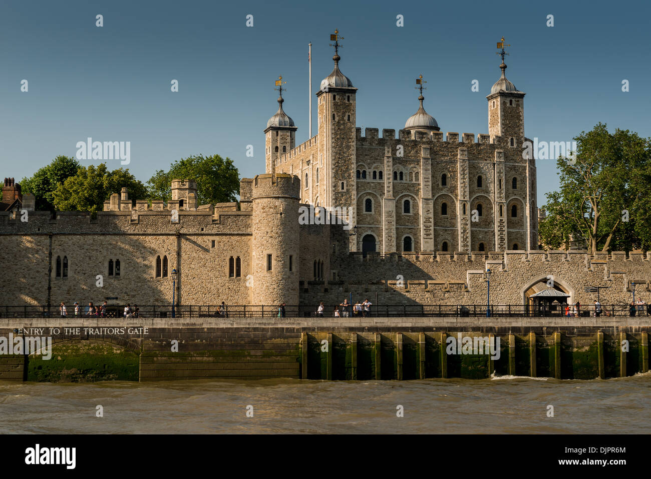 Tour de Londres de la Tamise Banque D'Images