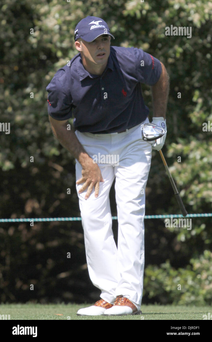 20 mars 2010 - Palm Harbor, Floride, États-Unis - 20 mars 2010 : Jonathan Byrd regarde son lecteur sur le 11e trou au troisième tour de l'Championnat Transitions Tournament à Innisbrook Golf Resort de Palm Harbor, Floride. (Crédit Image : © Margaret Bowles/ZUMApress.com) Southcreek/mondial Banque D'Images