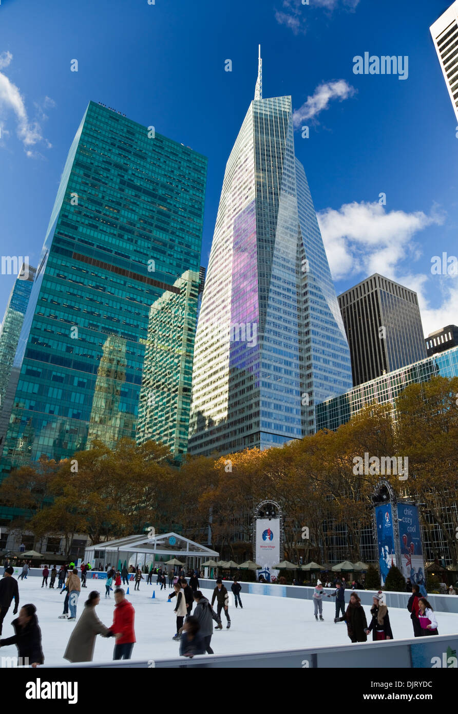 Bank of America Tower dans le centre de Manhattan, New York City Banque D'Images