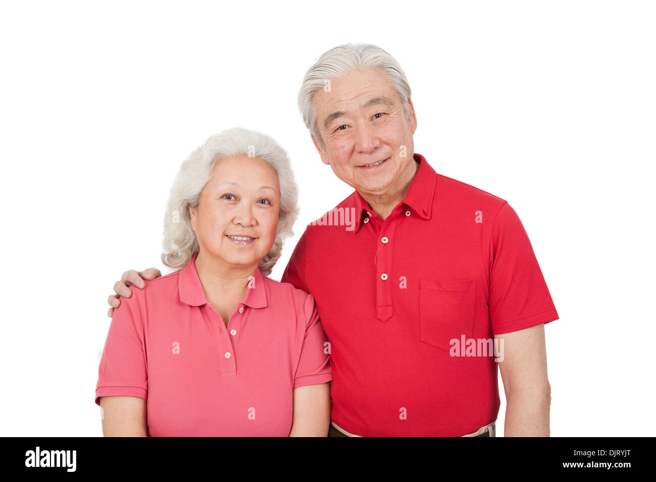 Portrait of senior couple Banque D'Images