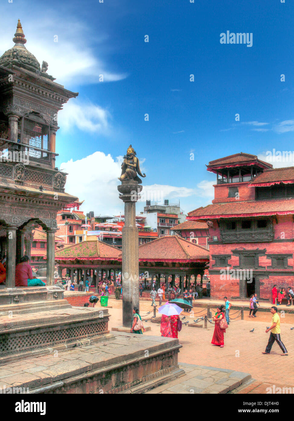 Durbar Square, Patan, Kathmandu, Népal Banque D'Images
