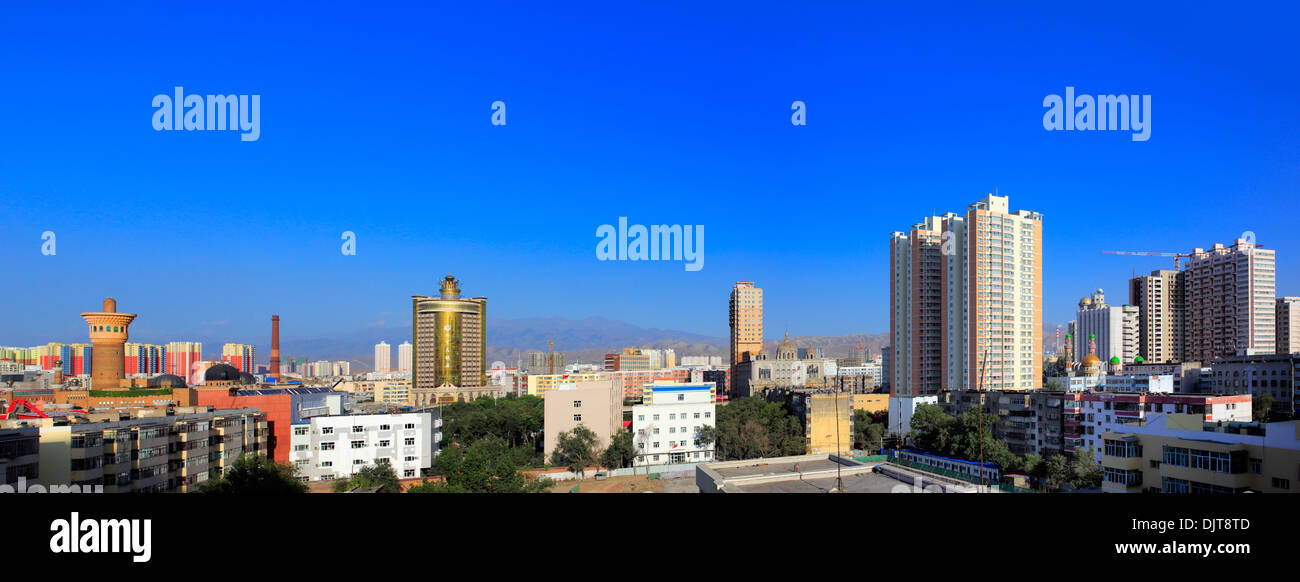 Urumqi, la région autonome ouïghoure du Xinjiang, Chine Banque D'Images