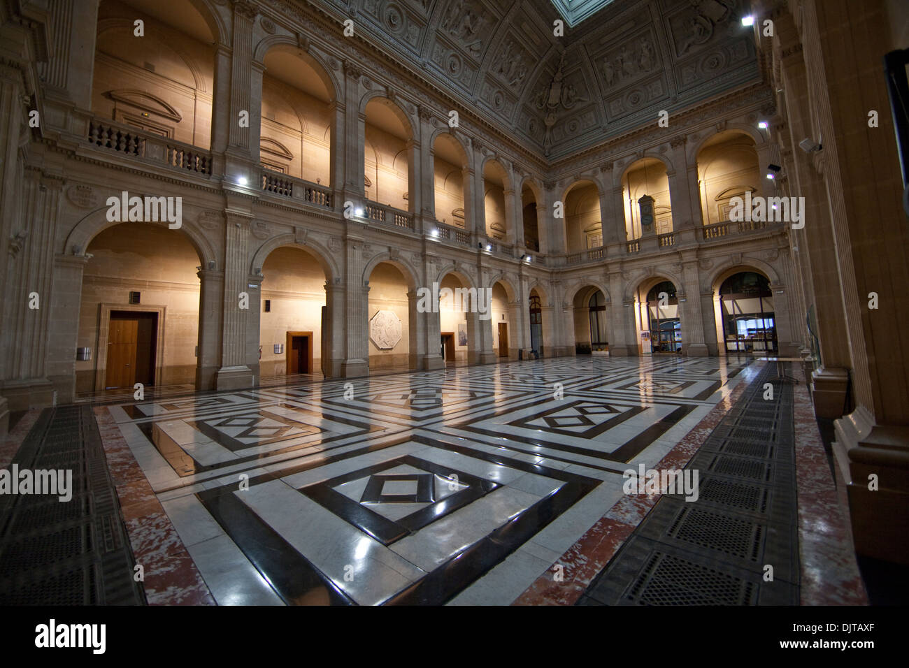 Chambre de commerce de Marseille (C.C.I.M) / Chambre de commerce de Marseille, anciennement bourse Marseille Banque D'Images