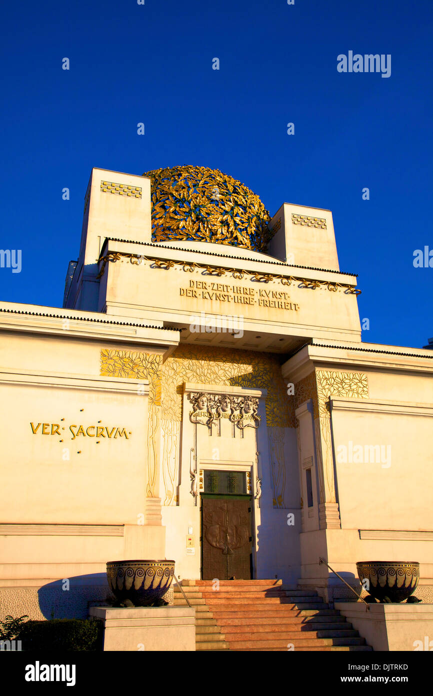 Bâtiment de la sécession, Vienne, Autriche, Europe Centrale Banque D'Images