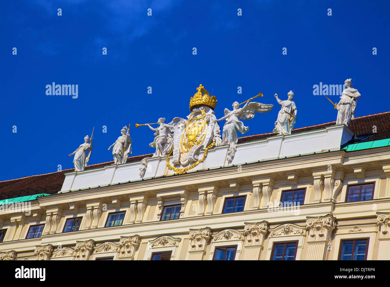 Extérieur de la Hofburg, Vienne, Autriche, Europe Centrale Banque D'Images